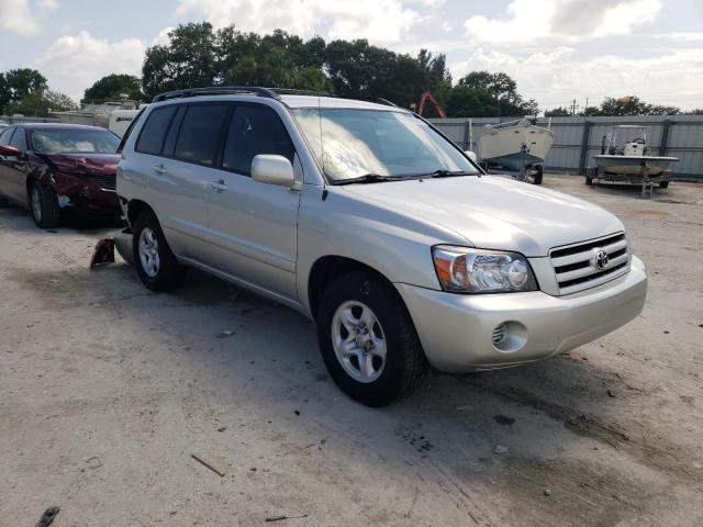 TOYOTA HIGHLANDER 2006 with VIN JTEGD21A960149579 - Photo from auction