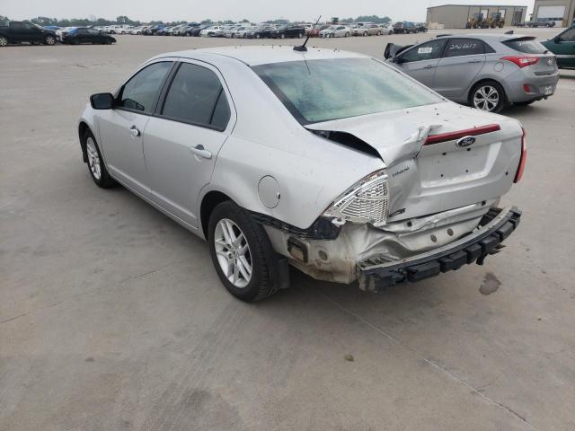 Photo 3 from auction – 2012 FORD FUSION S with VIN 3FAHP0GA9CR395092