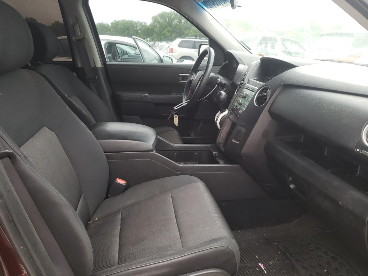 Photo 5 from auction – 2009 HONDA PILOT EX with VIN 5FNYF48409B005200