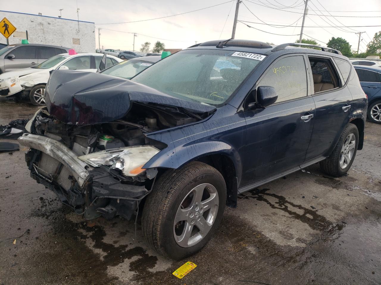 Photo 2 from auction – 2003 NISSAN MURANO SL with VIN JN8AZ08W23W225058