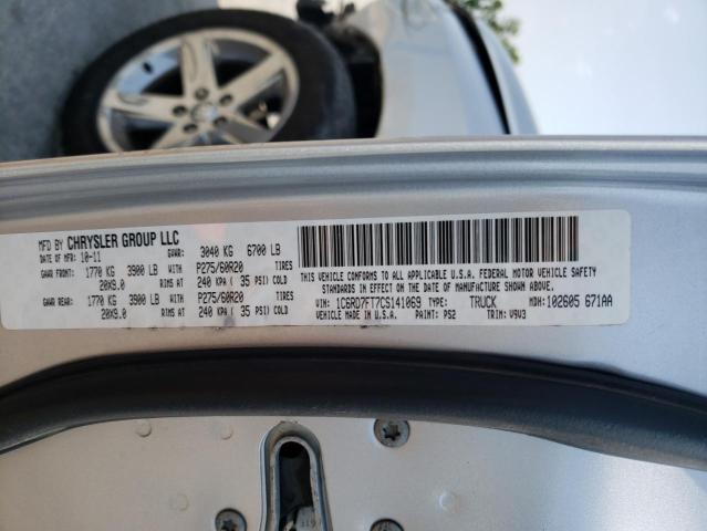 Photo 10 from auction – 2012 DODGE RAM 1500 S with VIN 1C6RD7FT7CS141069