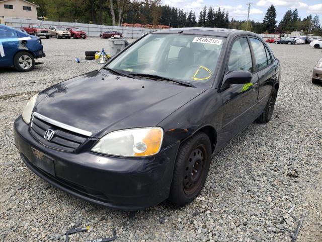 Photo 2 from auction – 2002 HONDA CIVIC EX with VIN 2HGES267X2H587873