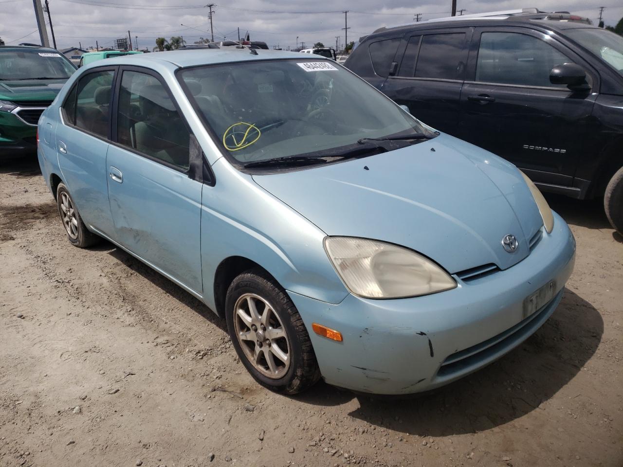 TOYOTA PRIUS 2001 with VIN JT2BK12U710014772 - Photo from auction