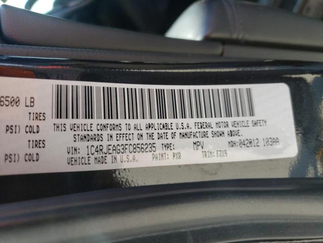 Photo 10 from auction – 2015 JEEP GRAND CHER with VIN 1C4RJEAG3FC856235