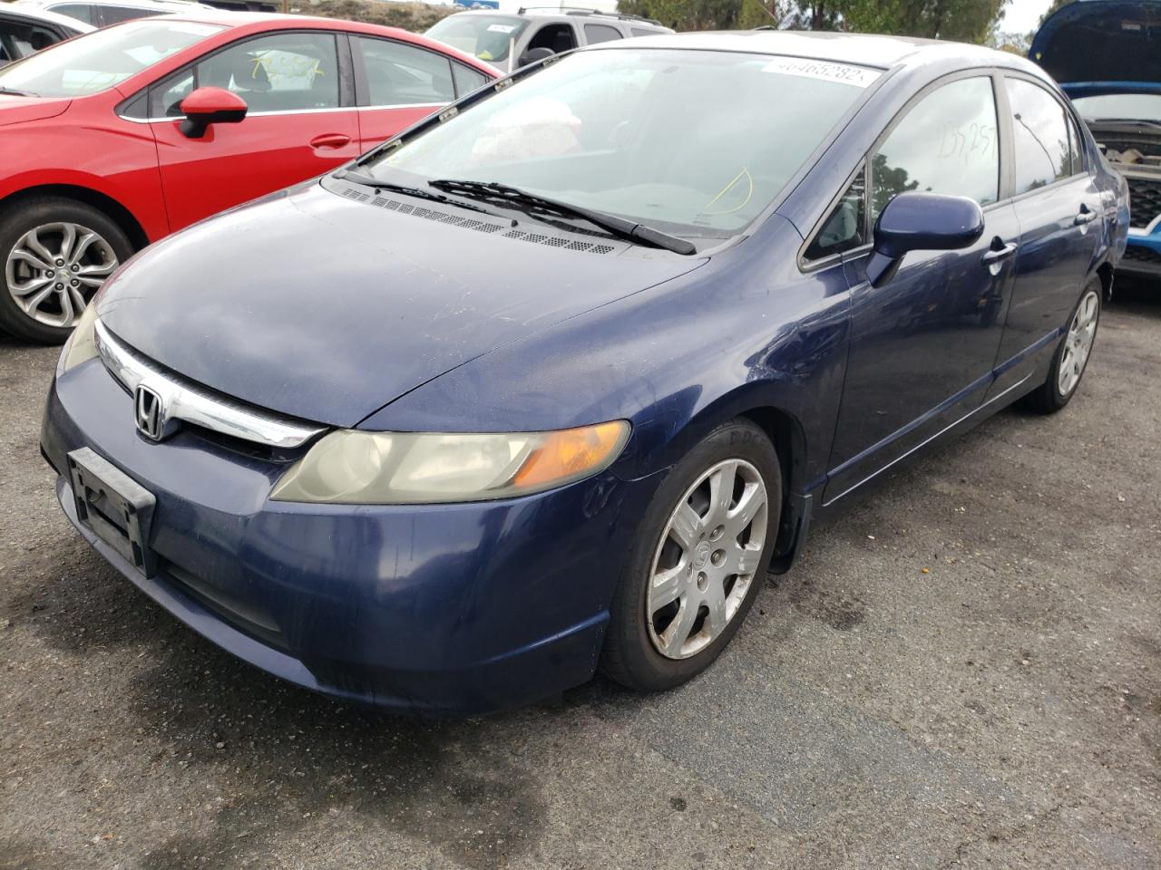 Photo 2 from auction – 2008 HONDA CIVIC LX with VIN 1HGFA16588L078036
