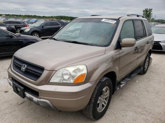 Photo 2 from auction – 2004 HONDA PILOT EXL with VIN 2HKYF18584H550580