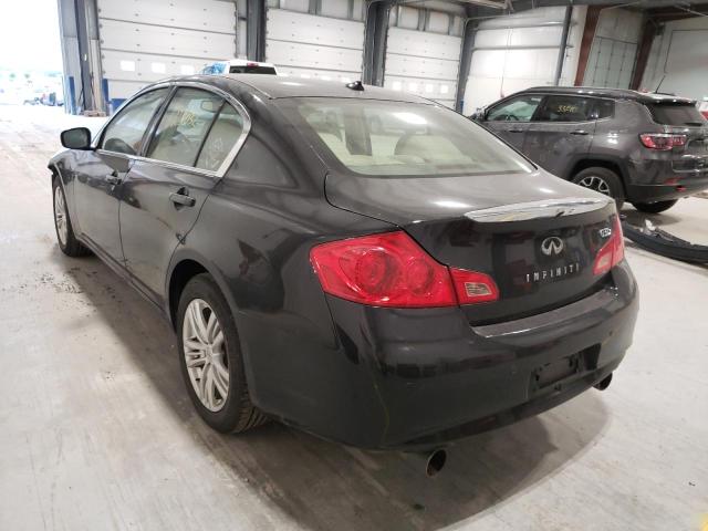 Photo 3 from auction – 2013 INFINITI G37 with VIN JN1CV6AR9DM354518