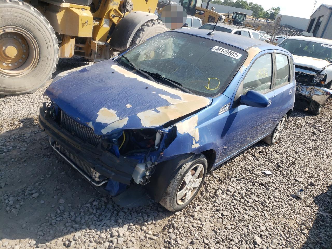 Photo 2 from auction – 2010 CHEVROLET AVEO LS with VIN KL1TD6DE8AB131121