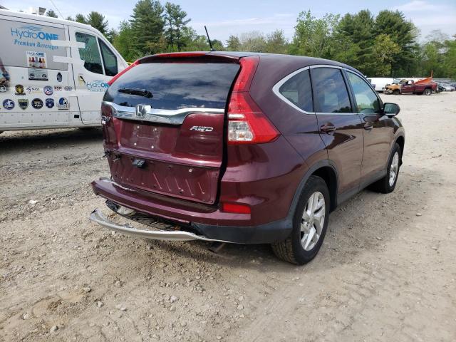 Photo 4 from auction – 2016 HONDA CR-V EX with VIN 5J6RM4H56GL022297
