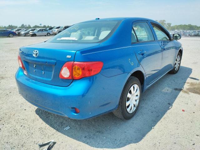 Photo 4 from auction – 2009 TOYOTA COROLLA LE with VIN 2T1BU40EX9C172250