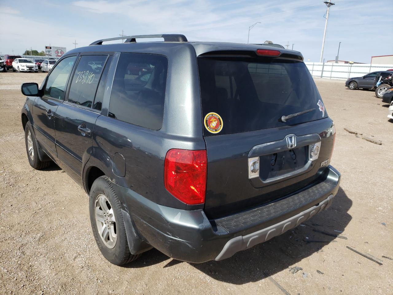 Photo 3 from auction – 2003 HONDA PILOT EX with VIN 2HKYF18473H615568