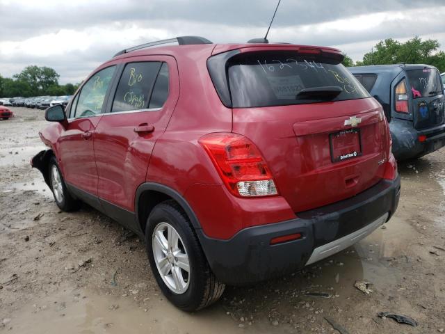 Photo 3 from auction – 2015 CHEVROLET TRAX 1LT with VIN KL7CJLSB0FB162344