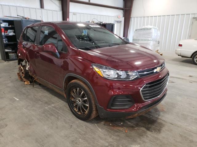CHEVROLET TRAX LS 2017 with VIN 3GNCJKSB9HL275036 - Photo from auction