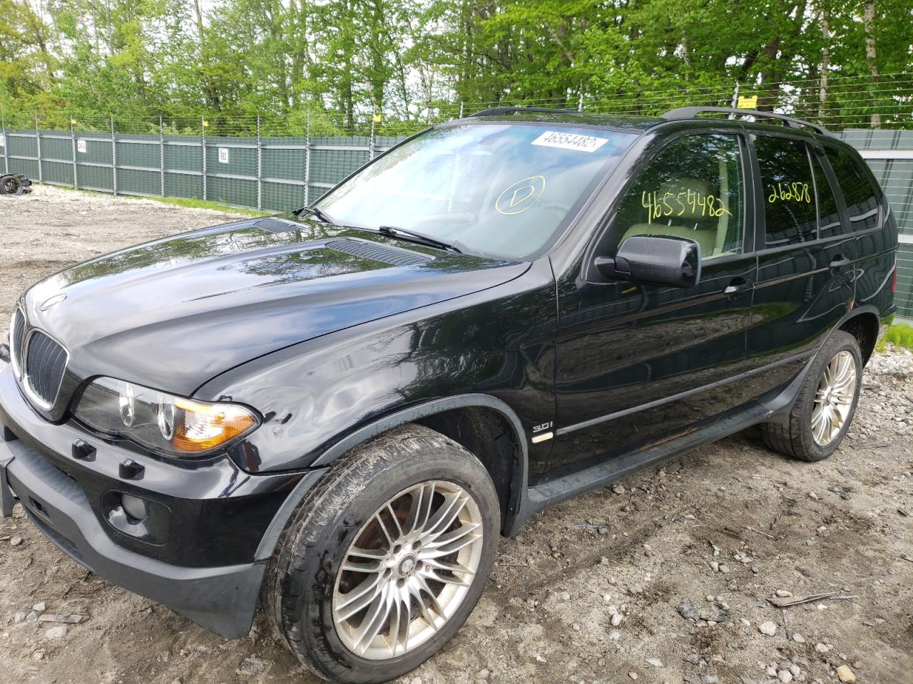 Photo 9 from auction – 2006 BMW X5 3.0I with VIN 5UXFA13596LY39493