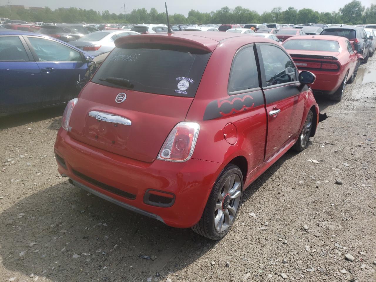 Photo 4 from auction – 2012 FIAT 500 SPORT with VIN 3C3CFFBR8CT340065