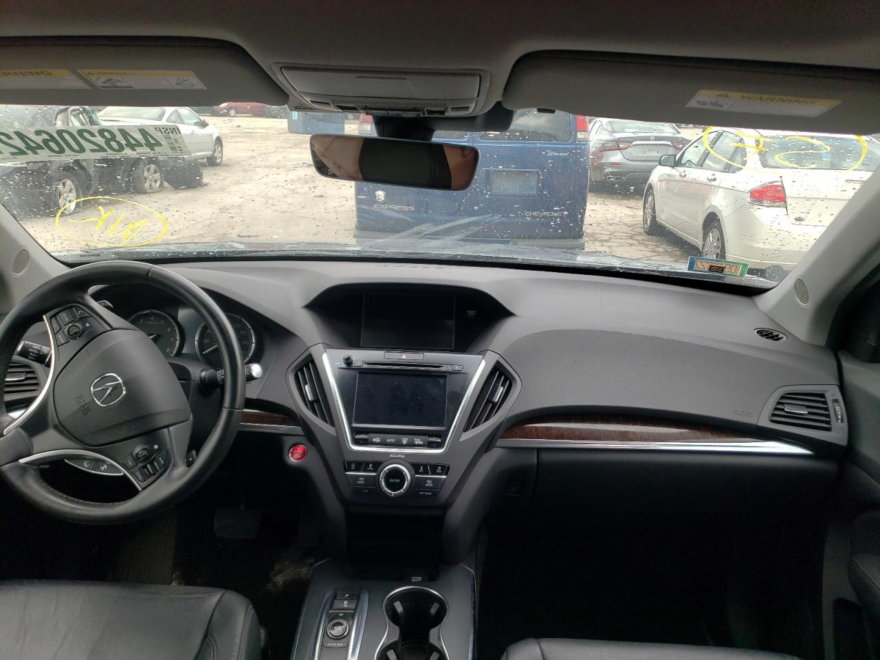 Photo 9 from auction – 2017 ACURA MDX TECHNO with VIN 5FRYD4H53HB017370