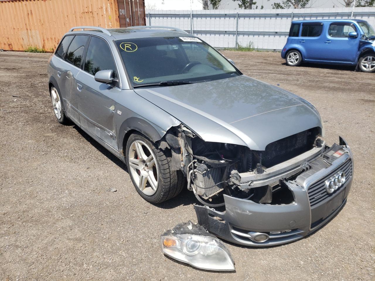 AUDI A4 2.0T AV 2007 with VIN WAUKF78E57A212992 - Photo from auction