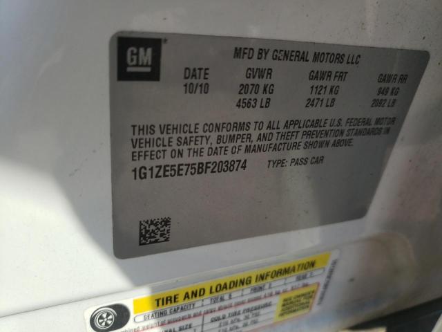 Photo 10 from auction – 2011 CHEVROLET MALIBU LTZ with VIN 1G1ZE5E75BF203874