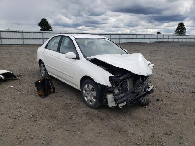 KIA SPECTRA EX 2009 with VIN KNAFE222195667243 - Photo from auction