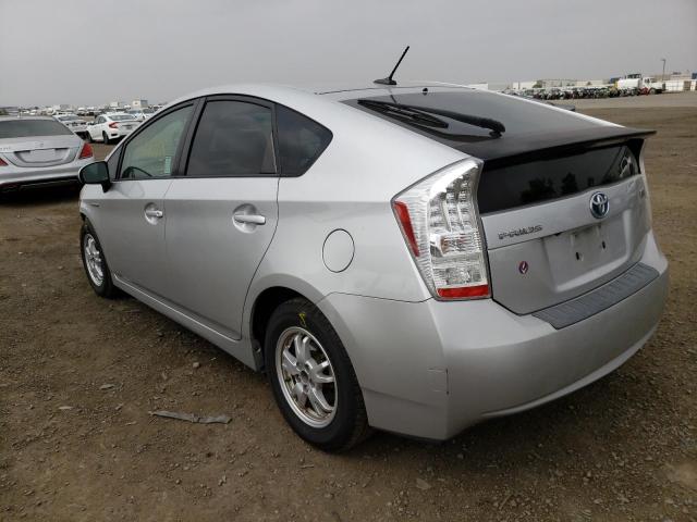 Photo 3 from auction – 2010 TOYOTA PRIUS with VIN JTDKN3DUXA0060961