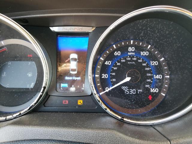 Photo 8 from auction – 2014 HYUNDAI SONATA HYB with VIN KMHEC4A41EA109859