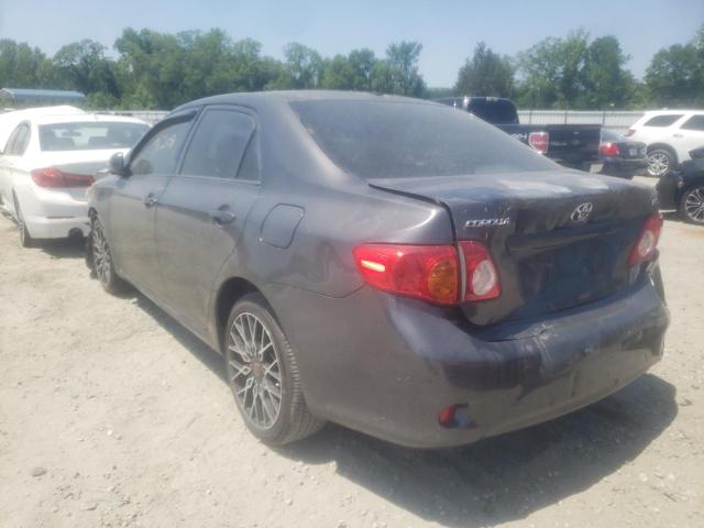 Photo 3 from auction – 2009 TOYOTA COROLLA BA with VIN JTDBL40E999088624