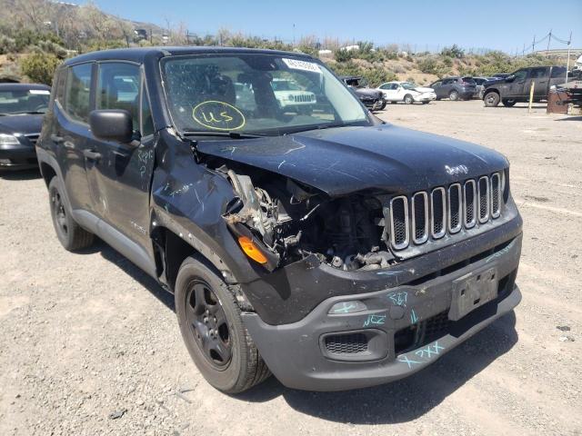 Photo 1 from auction – 2017 JEEP RENEGADE S with VIN ZACCJBAH4HPF04258