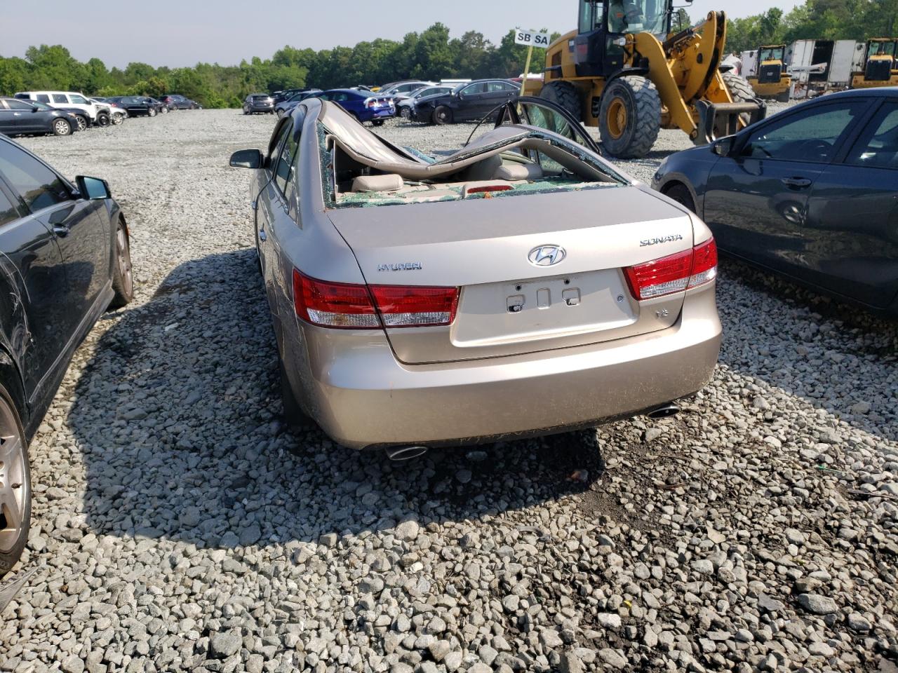 Photo 10 from auction – 2006 HYUNDAI SONATA GLS with VIN 5NPEU46F96H139231