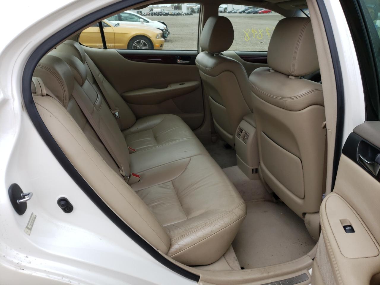 Photo 6 from auction – 2002 LEXUS ES 300 with VIN JTHBF30G625022014