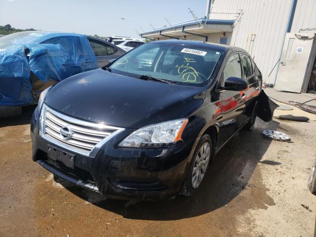 Photo 2 from auction – 2014 NISSAN SENTRA S with VIN 3N1AB7AP1EY214854