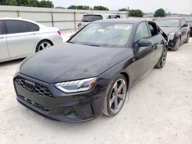 Photo 2 from auction – 2022 AUDI A4 PREMIUM with VIN WAUEAAF44NN006541