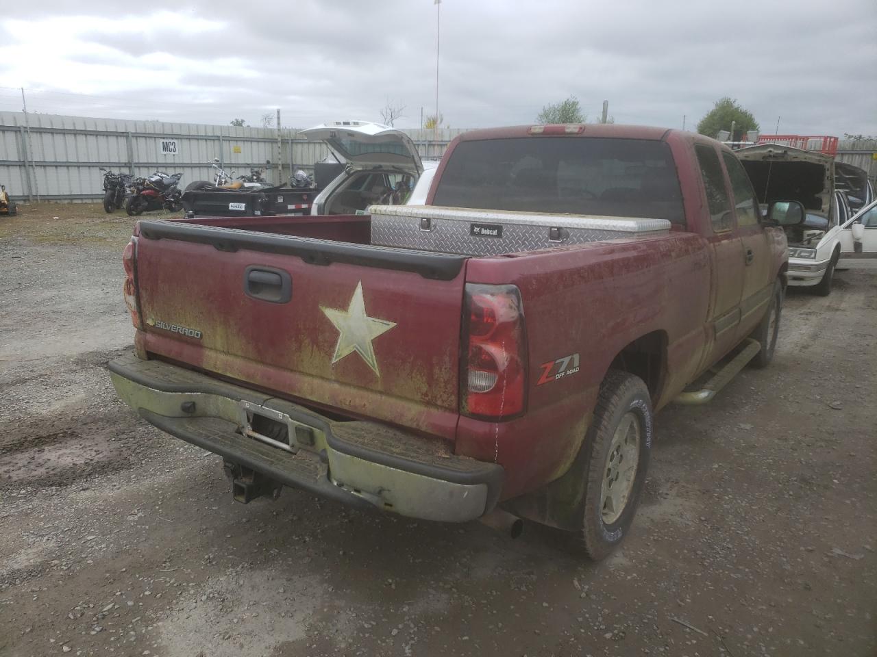 Photo 4 from auction – 2007 CHEVROLET SILVERADO with VIN 1GCEK19B77Z178729