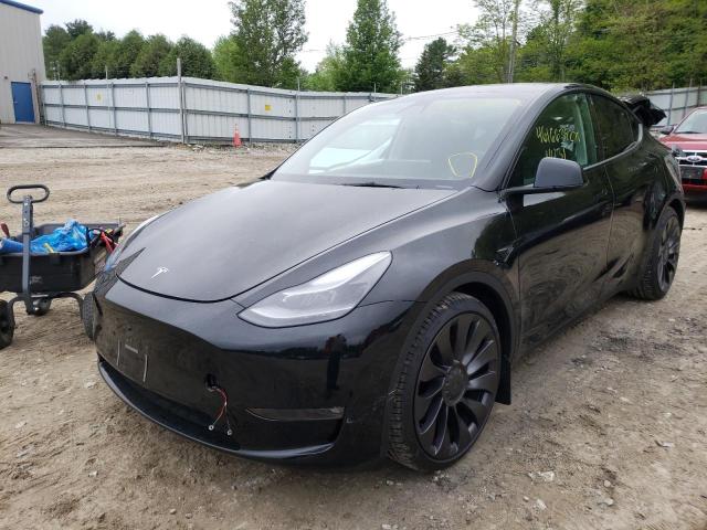 Photo 2 from auction – 2022 TESLA MODEL Y with VIN 7SAYGDEF1NF307532