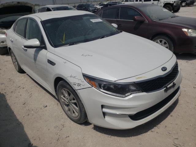 KIA OPTIMA LX 2018 with VIN 5XXGT4L30JG205093 - Photo from auction