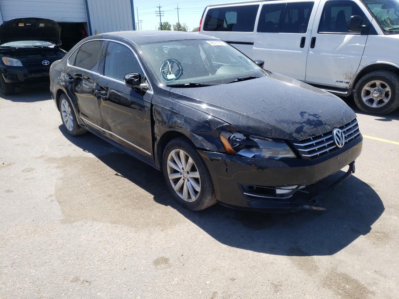 Photo 1 from auction – 2013 VOLKSWAGEN PASSAT SEL with VIN 1VWCH7A3XDC059159
