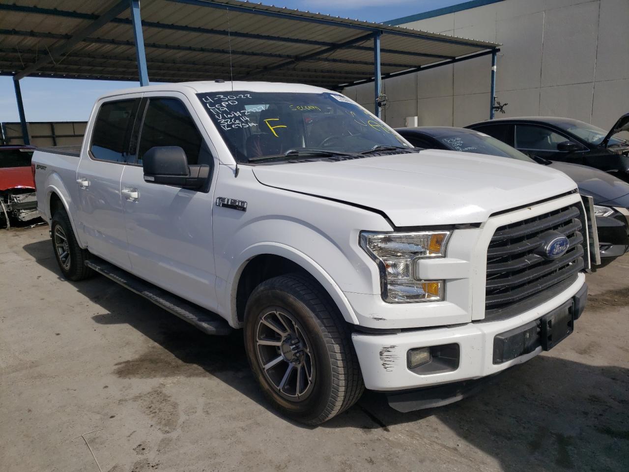 Photo 1 from auction – 2016 FORD F150 SUPER with VIN 1FTEW1CFXGKE82727