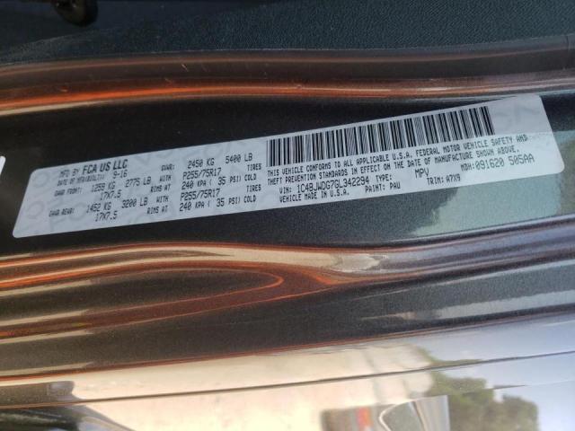 Photo 10 from auction – 2016 JEEP WRANGLER U with VIN 1C4BJWDG7GL342294