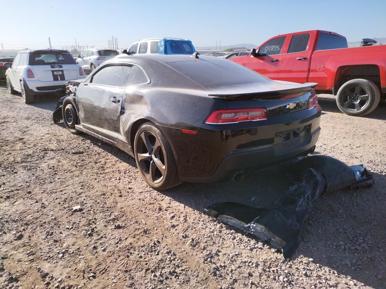 Photo 3 from auction – 2014 CHEVROLET CAMARO LT with VIN 2G1FB1E33E9268933