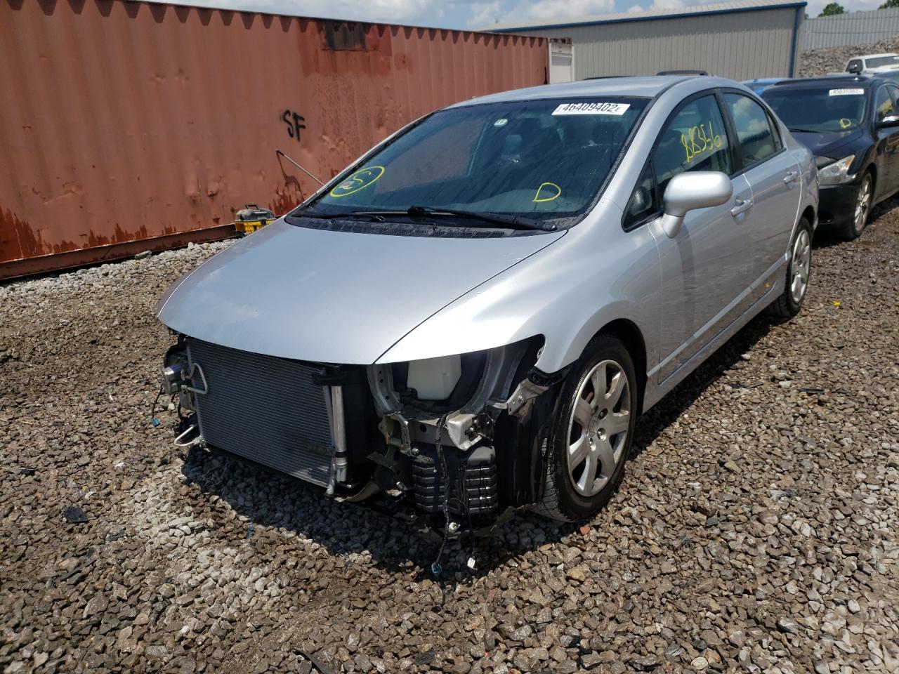 Photo 2 from auction – 2010 HONDA CIVIC LX with VIN 2HGFA1F5XAH565046