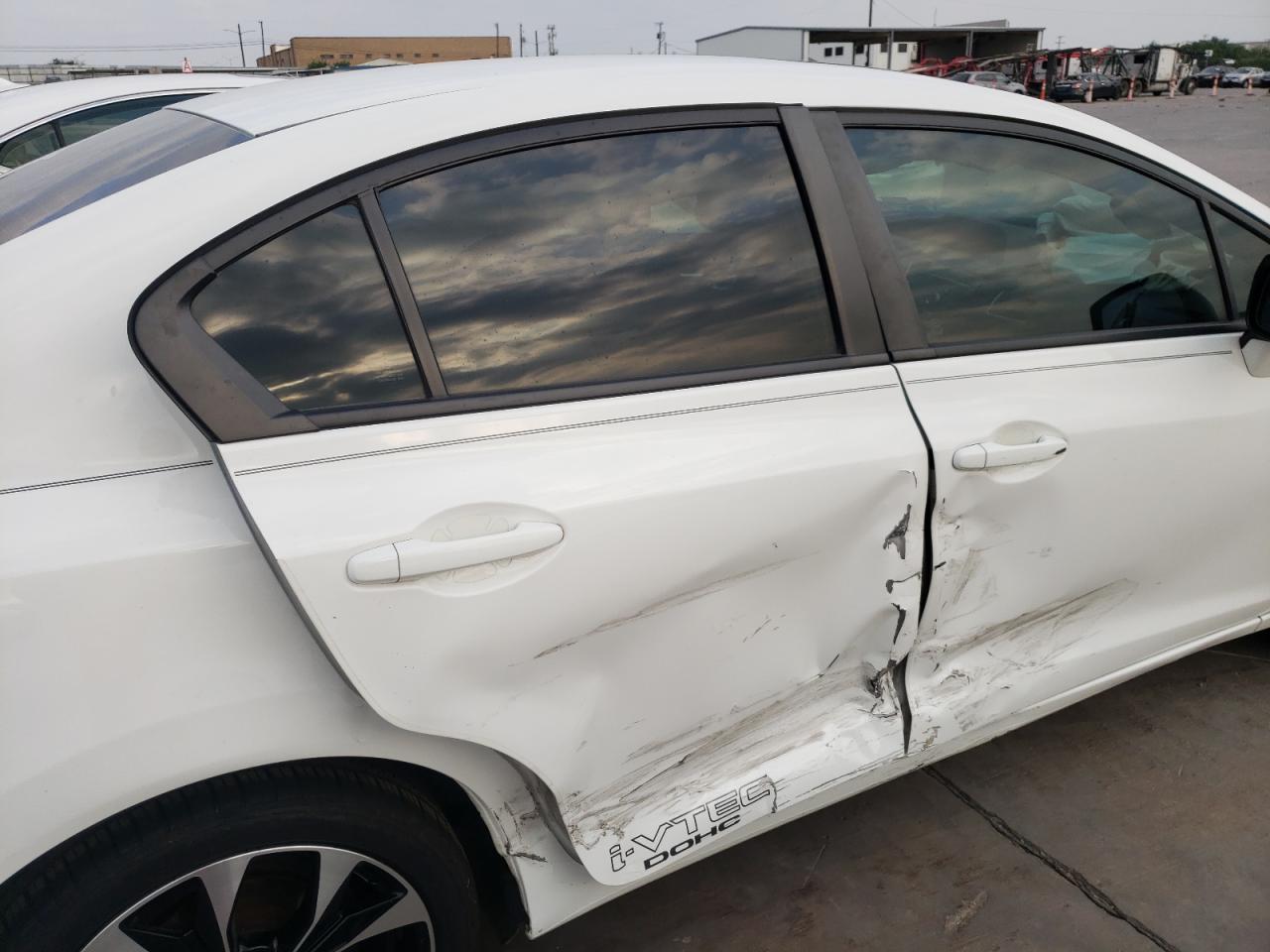 Photo 9 from auction – 2013 HONDA CIVIC SI with VIN 2HGFB6E59DH703367