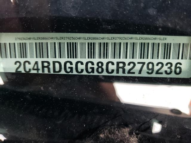 Zdjęcie 10 z aukcji – 2012 DODGE GRAND CARA z VIN 2C4RDGCG8CR279236