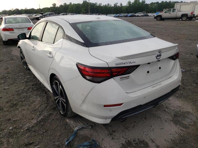 Photo 3 from auction – 2022 NISSAN SENTRA SR with VIN 3N1AB8DV9NY207277