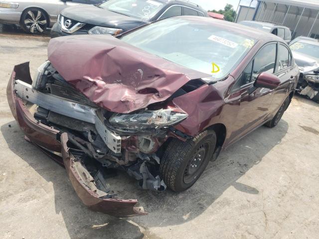 Photo 2 from auction – 2015 HONDA CIVIC LX with VIN 19XFB2F51FE108081