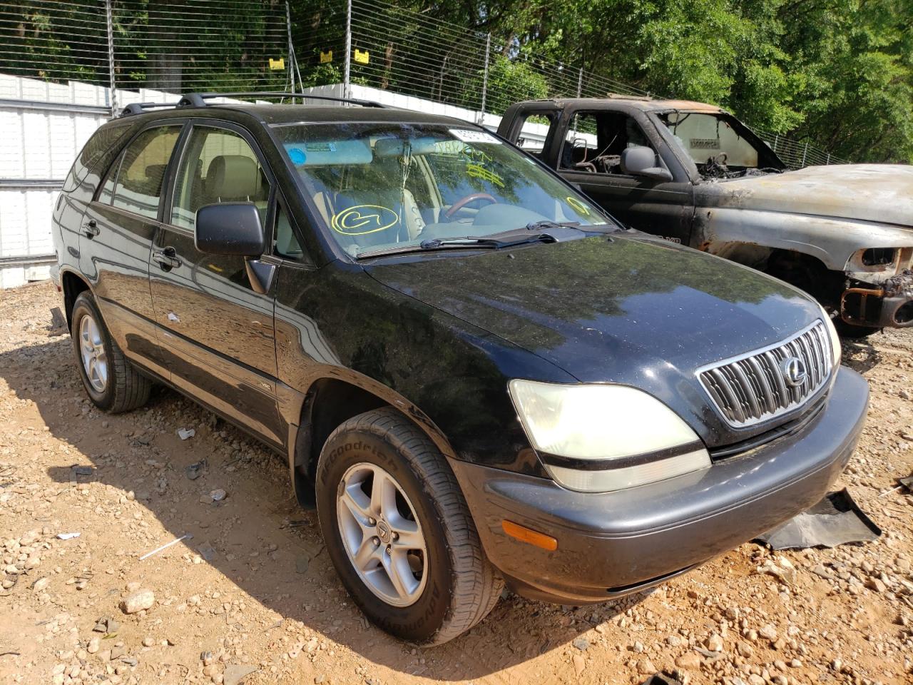 LEXUS RX 300 2003 with VIN JTJGF10U830154334 - Photo from auction