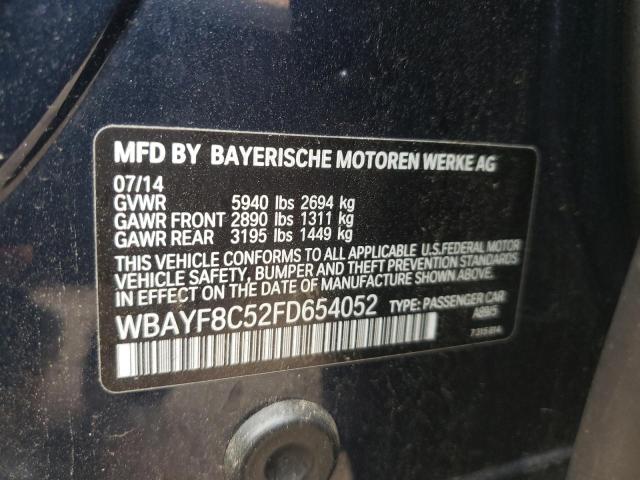 Photo 10 from auction – 2015 BMW ALPINA B7 with VIN WBAYF8C52FD654052
