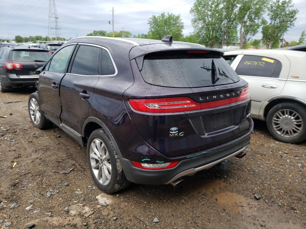 Photo 3 from auction – 2015 LINCOLN MKC with VIN 5LMCJ2A9XFUJ02225