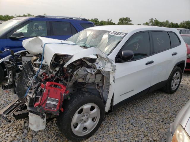 Photo 2 from auction – 2016 JEEP CHEROKEE S with VIN 1C4PJLAB0GW282158