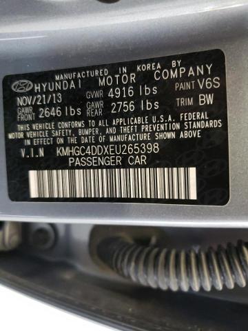 HYUNDAI GENESIS 3. 2014 with VIN KMHGC4DDXEU265398 - Photo from auction