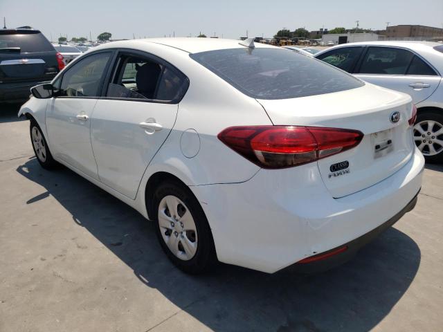 Photo 3 from auction – 2017 KIA FORTE LX with VIN 3KPFK4A7XHE014661