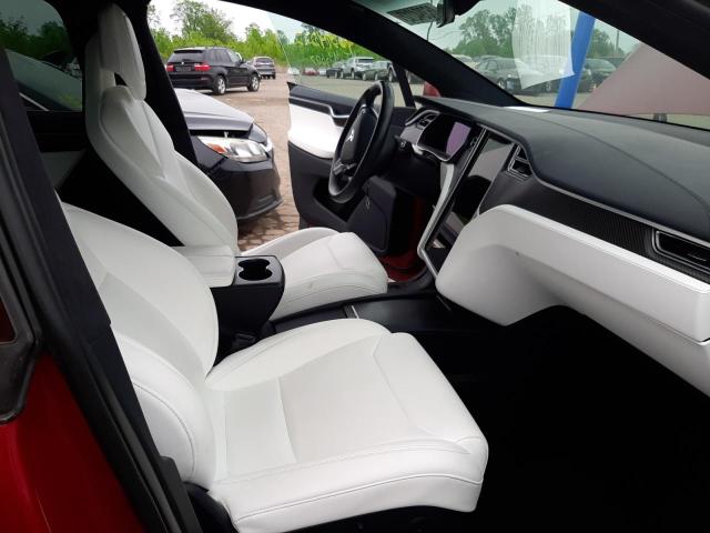 Photo 5 from auction – 2017 TESLA MODEL X with VIN 5YJXCBE20HF065746